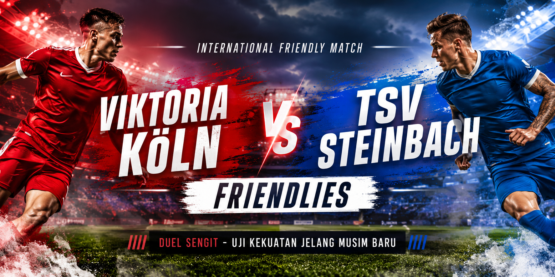 Friendlies Viktoria Köln vs TSV Steinbach Digelar Sore Ini Jam 17.30 WIB di Jalalive