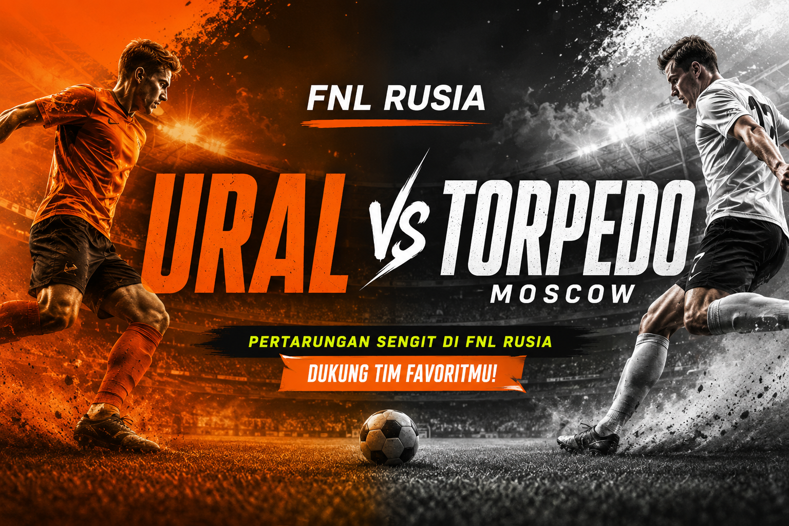Ikuti Perjalanan Ural vs Torpedo Moscow FNL Rusia Malam Ini Pukul 21.00 WIB Melalui Update Terbaru Jalalive