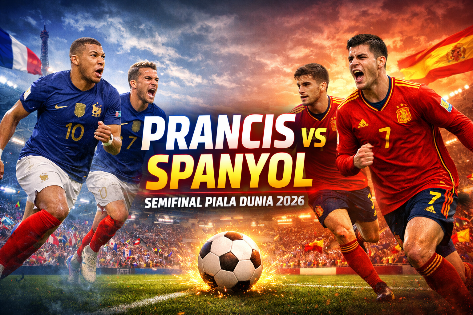 Jalalive Bawakan Keseruan Live Streaming Semifinal Piala Dunia 2026 Prancis vs Spanyol Dini Hari Ini dengan Pengalaman Menonton Lebih Maksimal