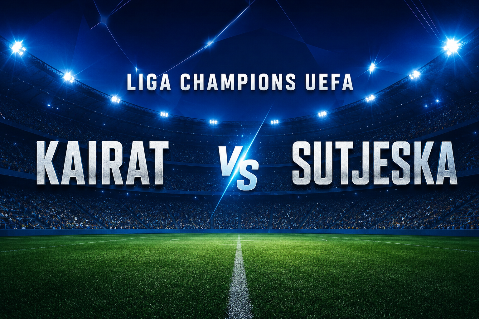 Jalalive Hadirkan Streaming Kairat vs Sutjeska Liga Champions UEFA Malam Ini. Nikmati Atmosfer Pertandingan Seru dari Awal Hingga Akhir