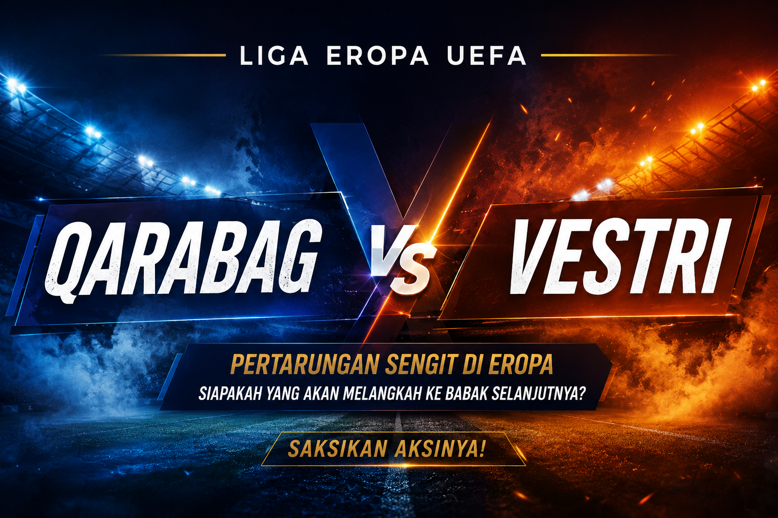 Jalalive Membawa Keseruan Qarabag vs Vestri Liga Eropa UEFA Malam Ini: Tonton Pertandingannya!