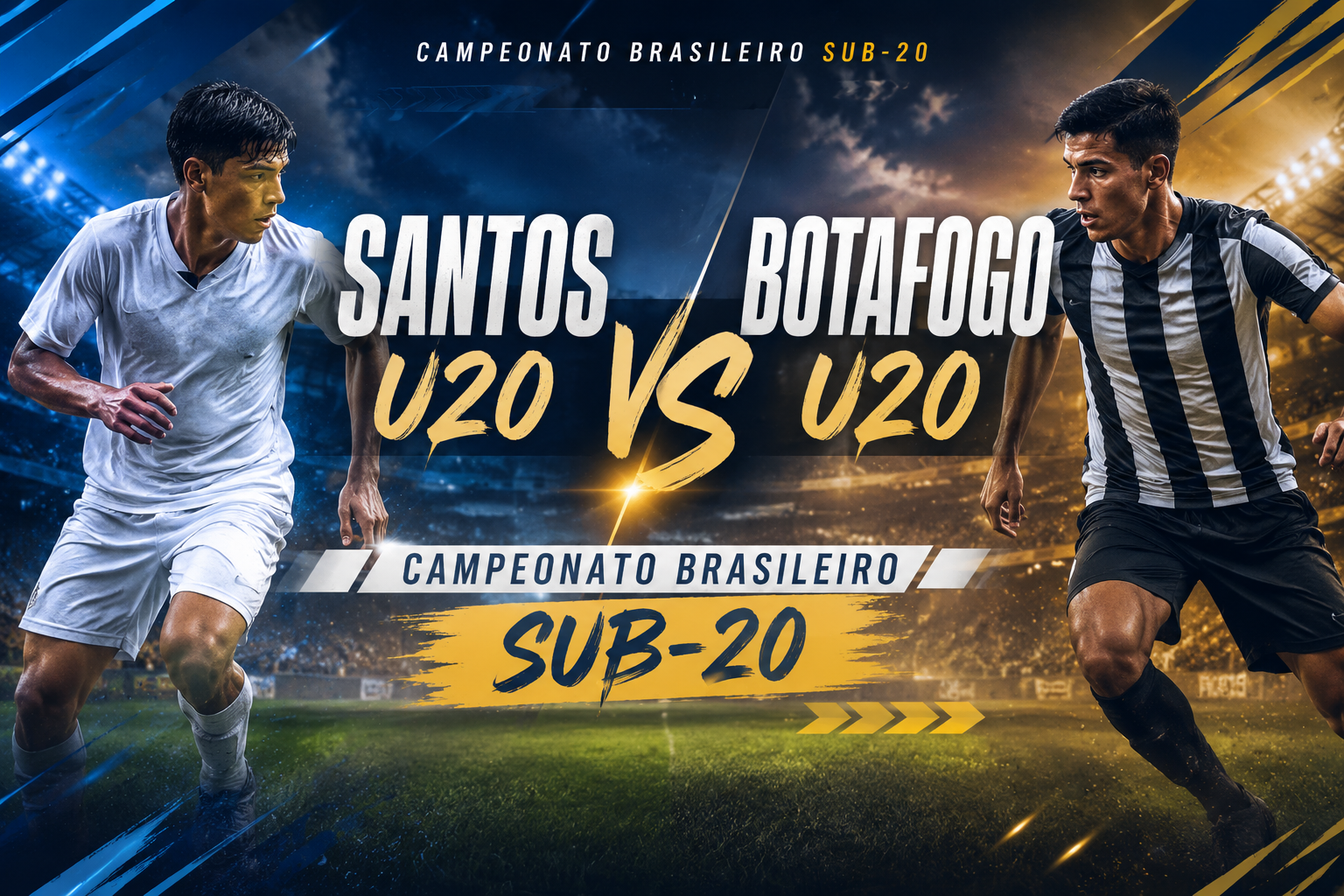 Keseruan Campeonato Brasileiro Sub-20 Dini Hari Ini Dibuka Lewat Duel Santos U20 vs Botafogo U20 di Jalalive
